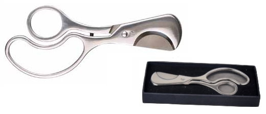 Basic Zigarrenschere Edelstahl Big Cut ergonomisch